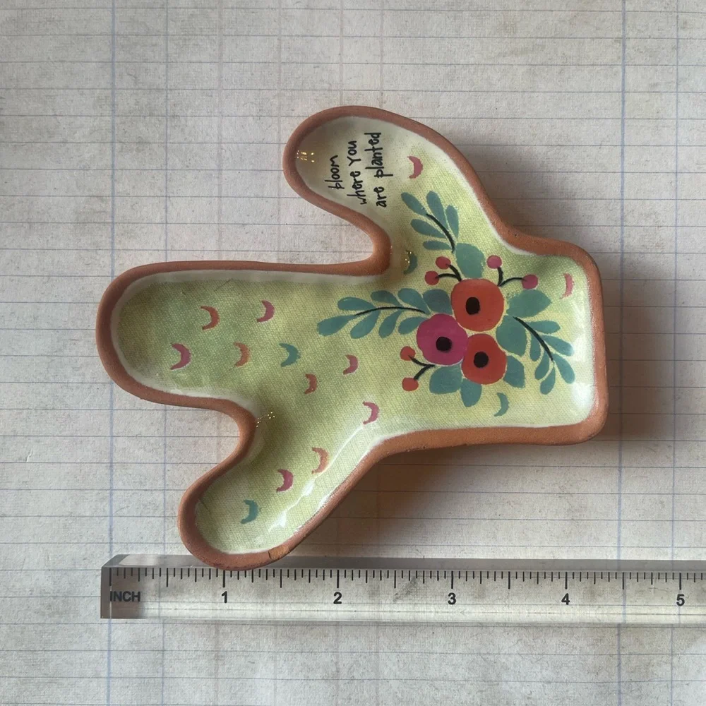 Natural Life Cactus Santa Fe Trinket Dish - Picture 9 of 10